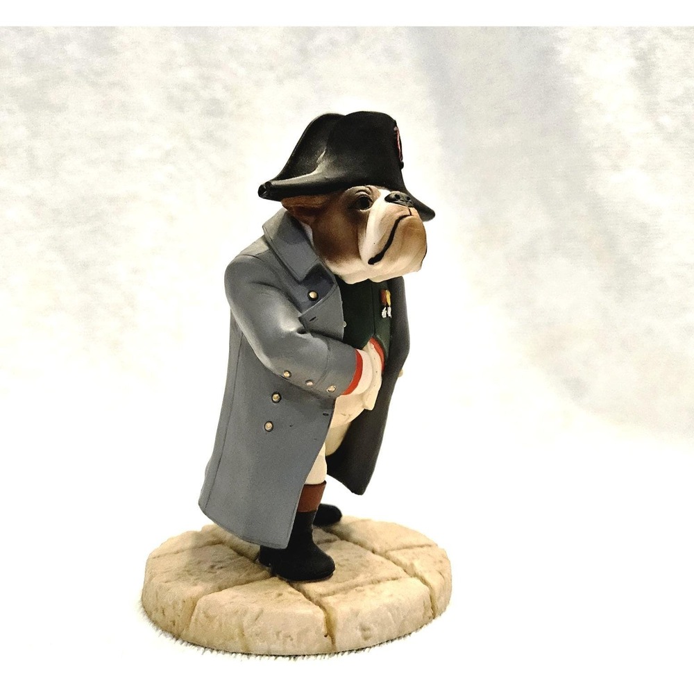 Rare Robert Harrop CC121 Napoleon Bulldog Doggie People Retired 2004 HandPainted - Picture 5 of 15